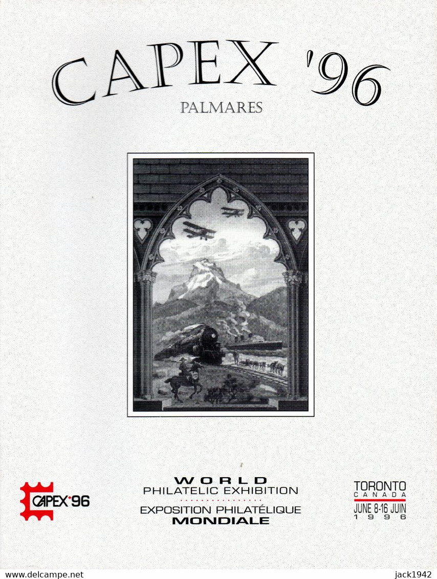 Canada - CAPEX 96 Philatelic Exhibition Catalogue With Palmares - Philatelic Exhibitions