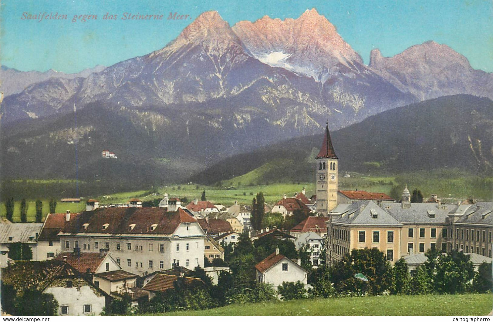 Postcard Austria Saalfalden Am Steinernen Meer - Saalfelden