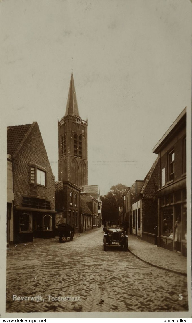 Beverwijk // Torenstraat (Automobile) 1932 - Beverwijk