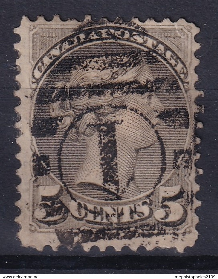 CANADA 1888 - Canceled - Sc# 42 - Oblitérés