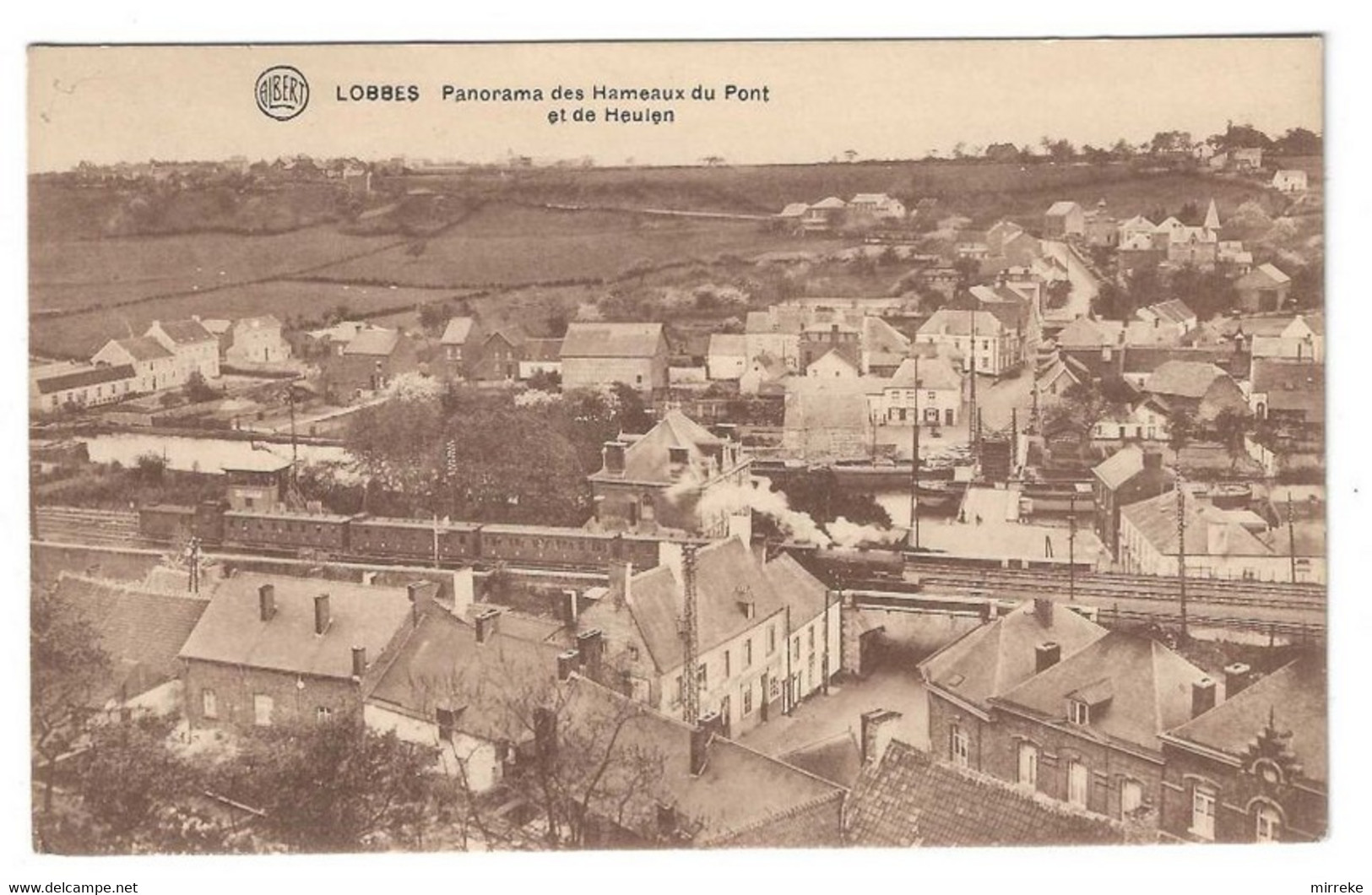 @D1@  -  LOBBES  -  Panorama Des Hameaux Du Pont ....  -  Zie / Voir Scan's - Lobbes