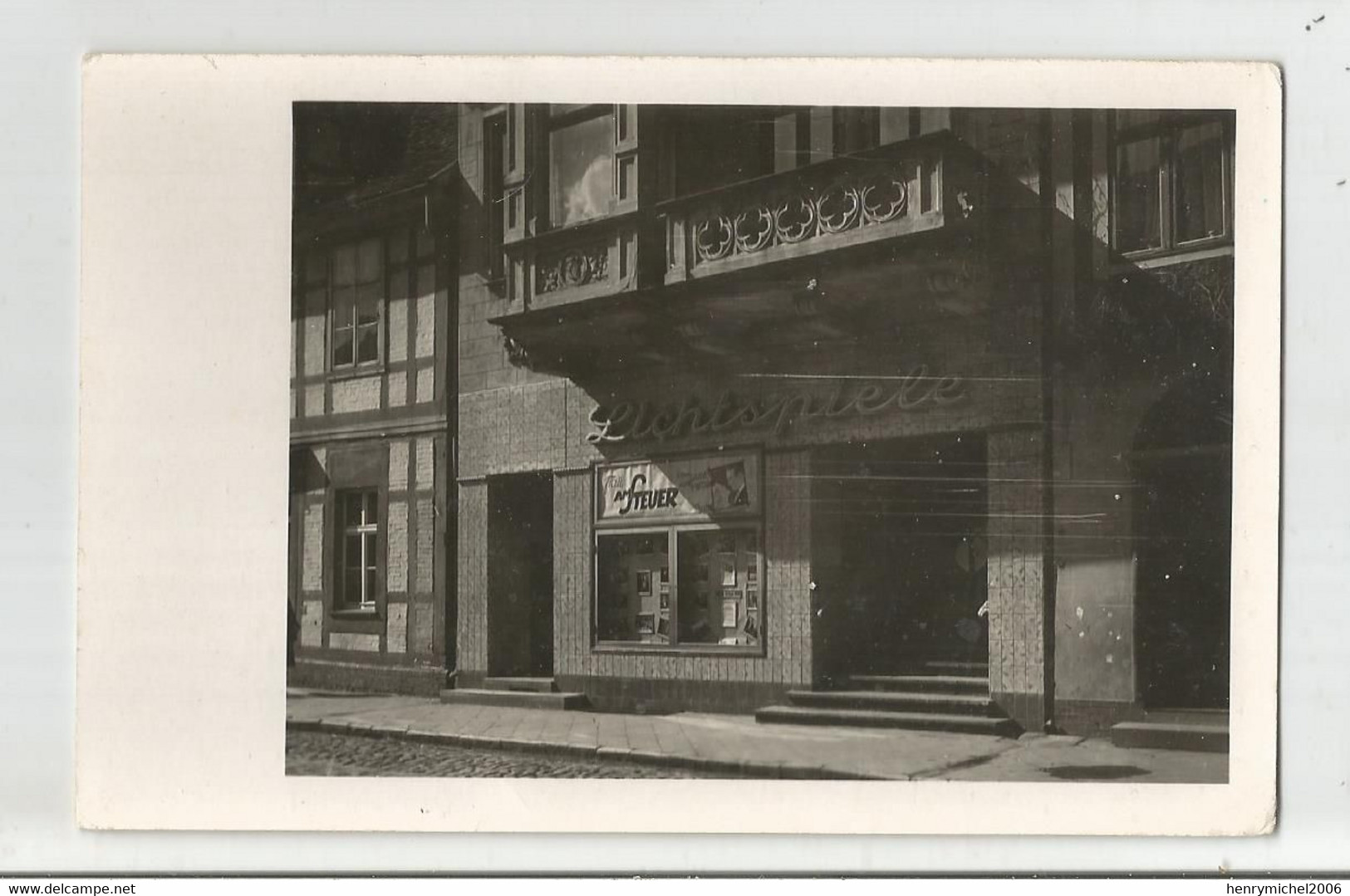 Allemagne Germany  Domitz Cinema Lichspiele Carte Photo - Dömitz