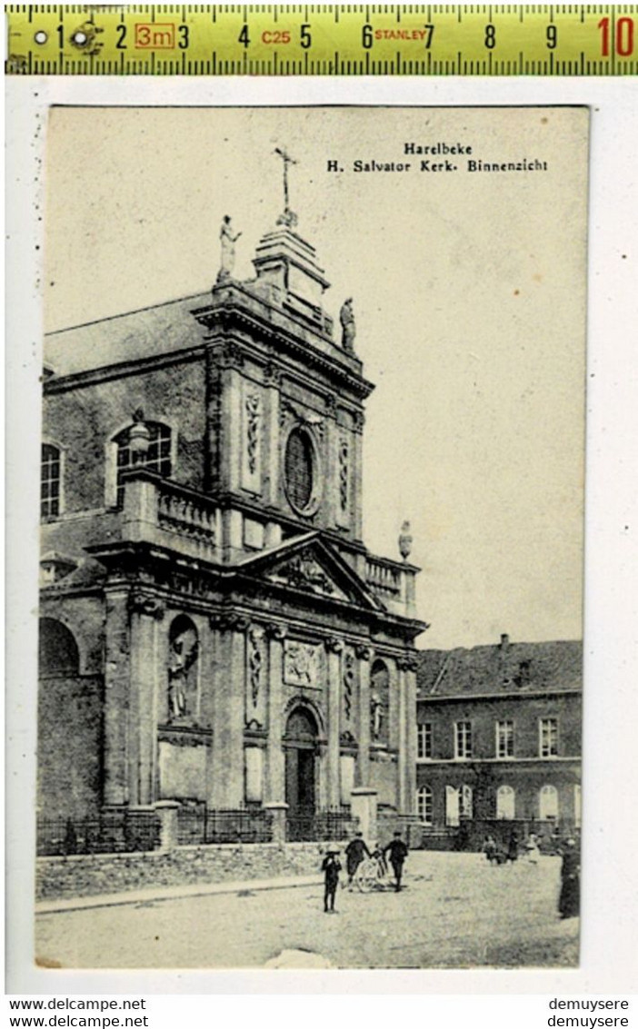 60091 - HARELBEKE H. SALVATOR KERK BINNENZICHT - Harelbeke