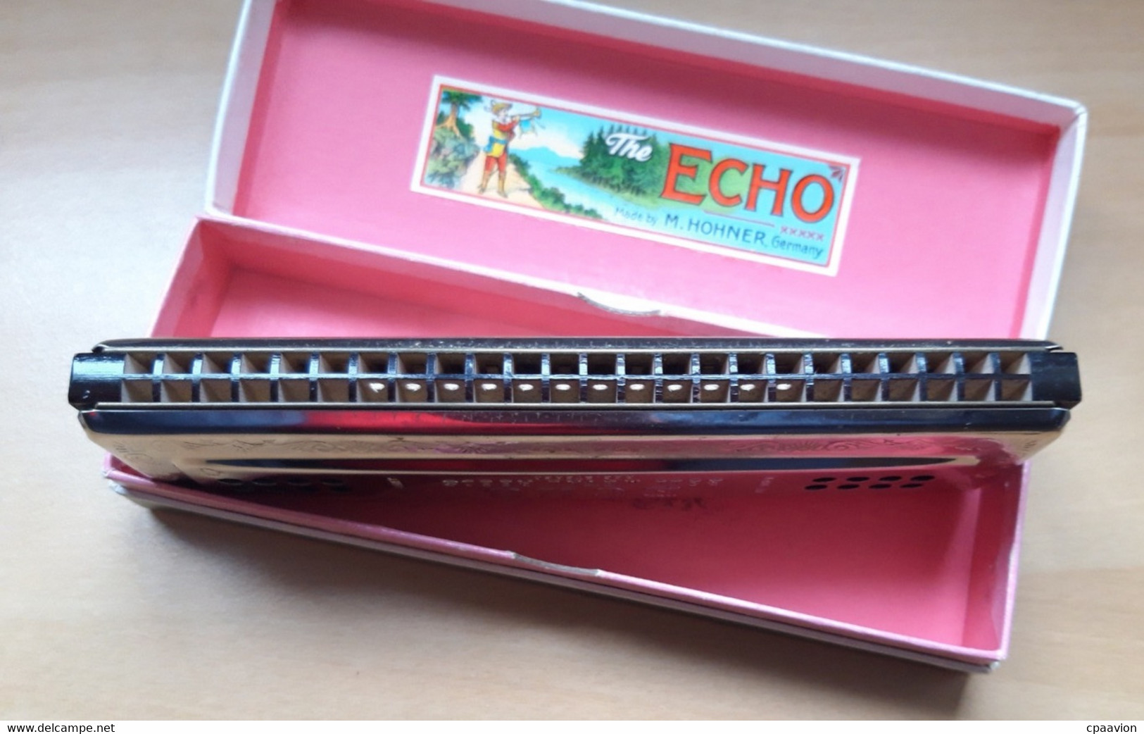 HARMONICA HOHNER ECHO TREMOLO DOUBLE DROIT - Musikinstrumente