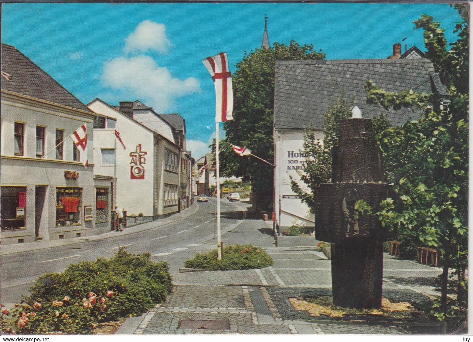 HERMESKEIL / Hochwald,  Stöpelpater Brunnen ,  Gel. - Hermeskeil