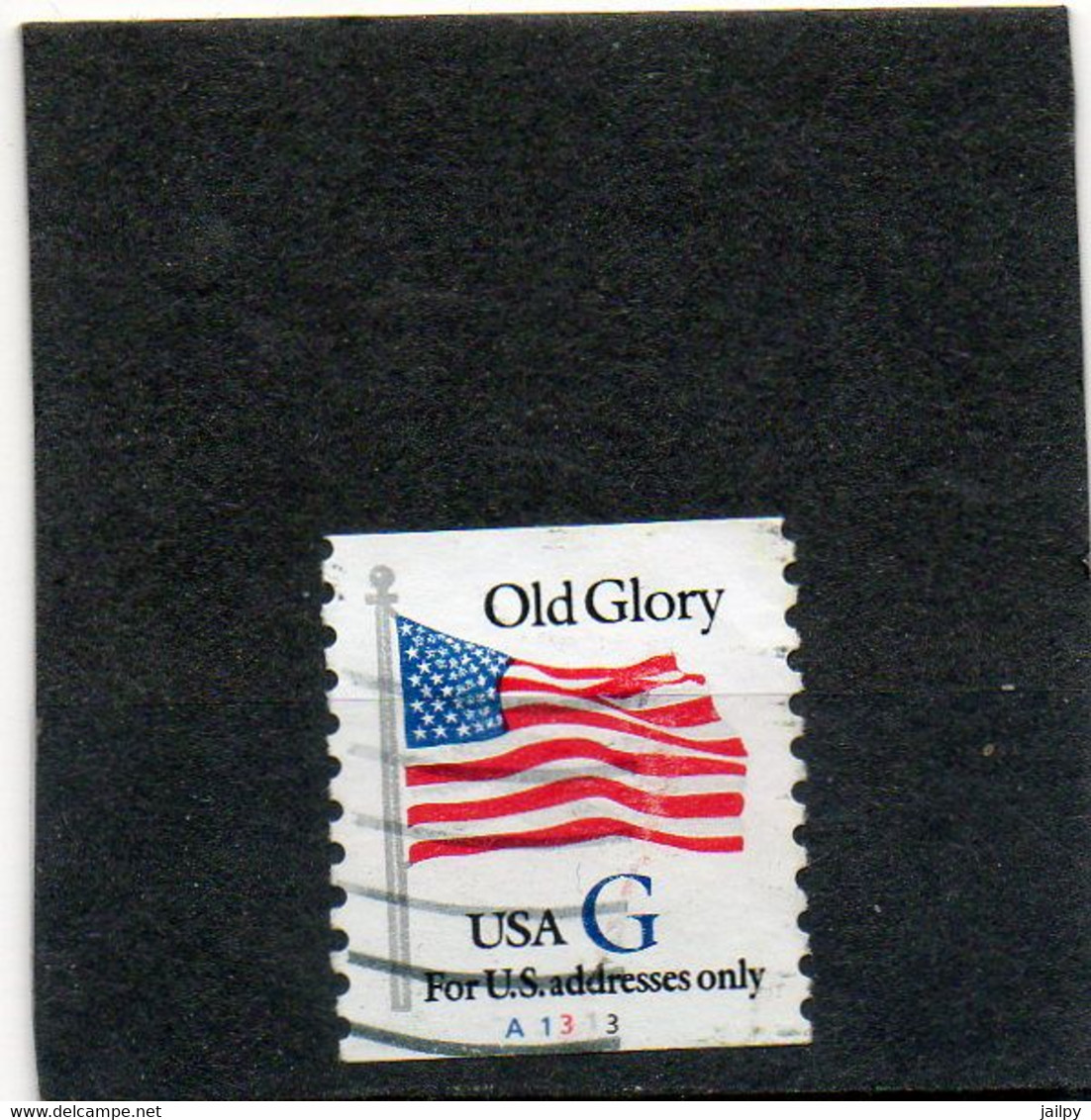 ETATS-UNIS   G  Bleu  1994    Y&T: 2319   Roulette Avec N°A1313   Sur Fragment   Oblitéré - Roulettes