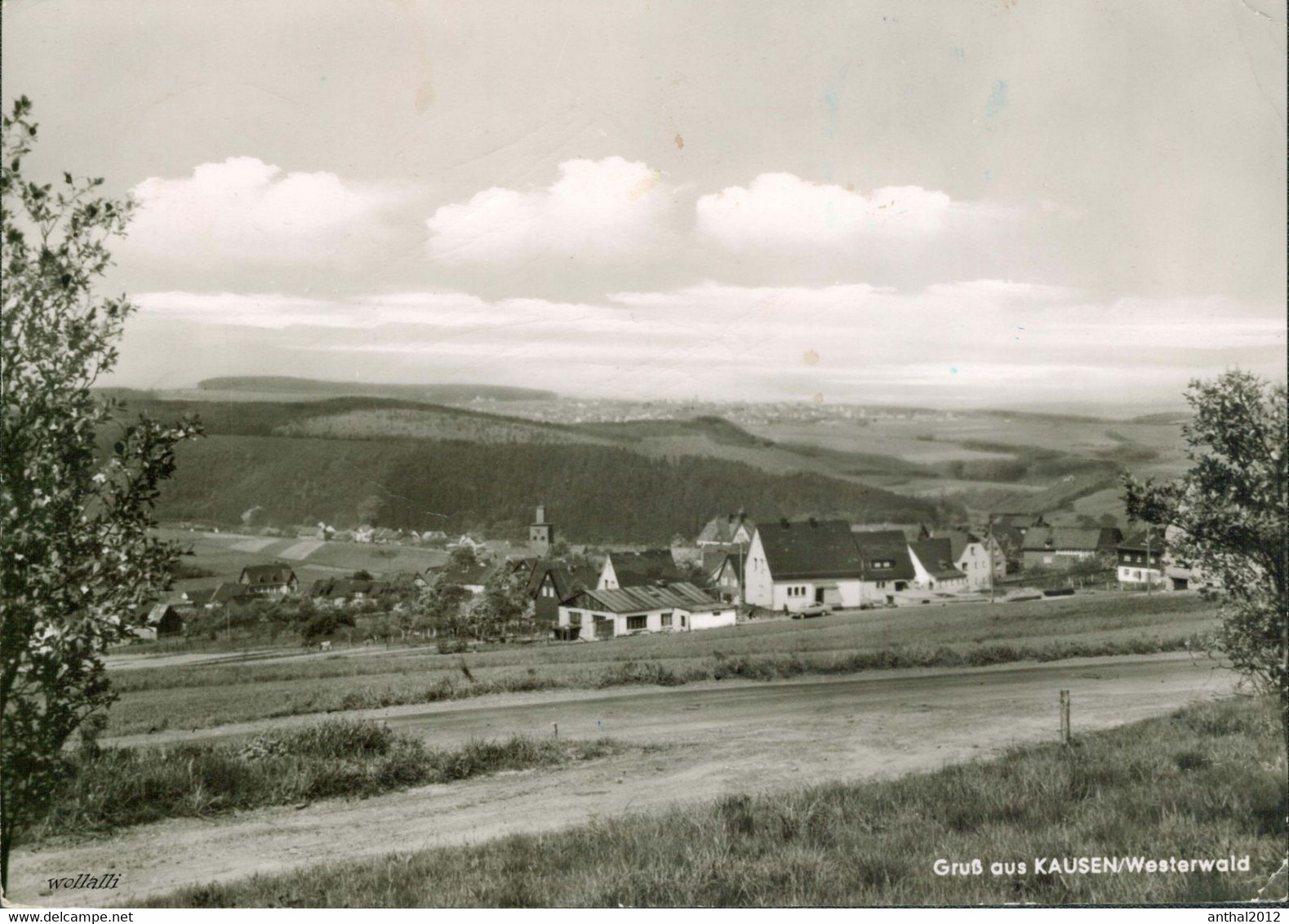 Rar Wohnhäuser PKW Kausen Kr. Altenkirchen Westerwald 8.3.1965 Verlag Sailer - Altenkirchen