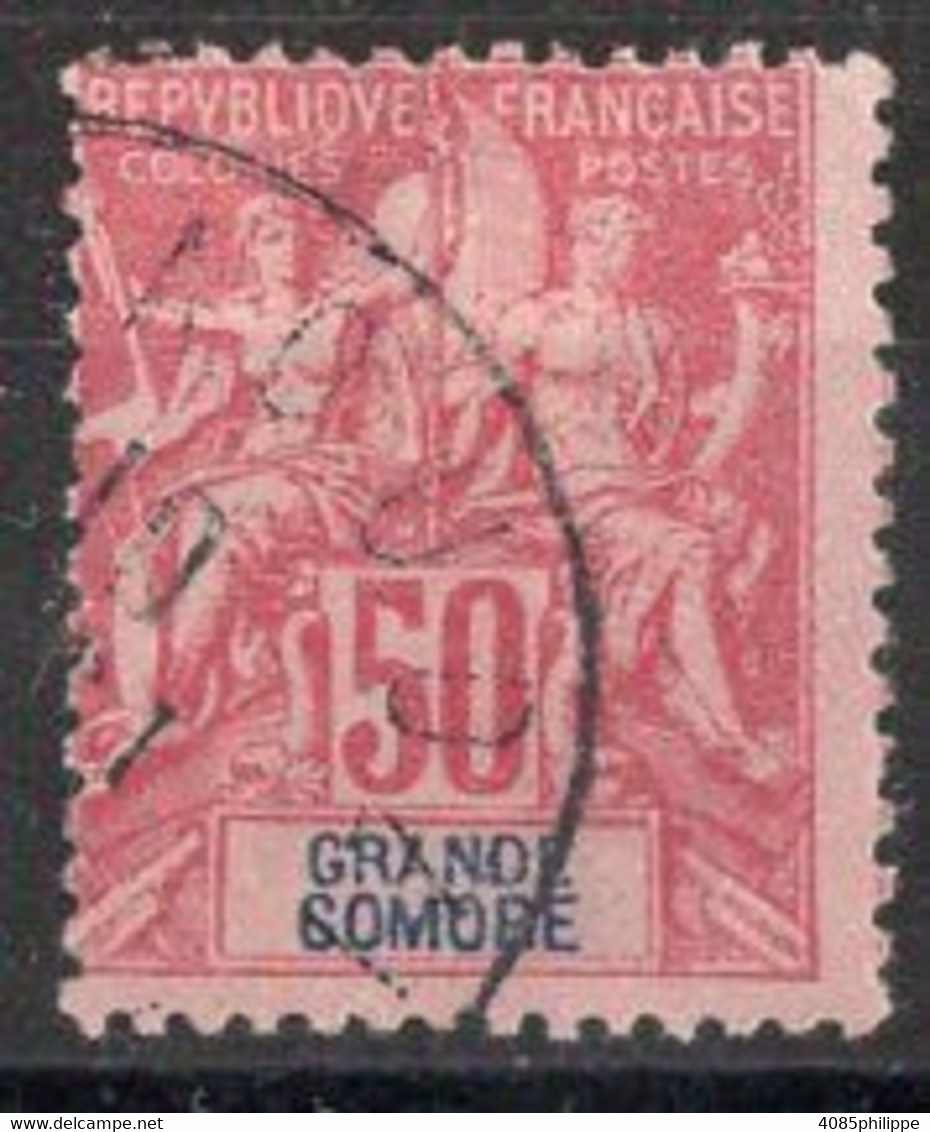 GRANDE COMORE Timbre-poste N°11 Oblitéré Décentré Cote : 45€00 - Used Stamps