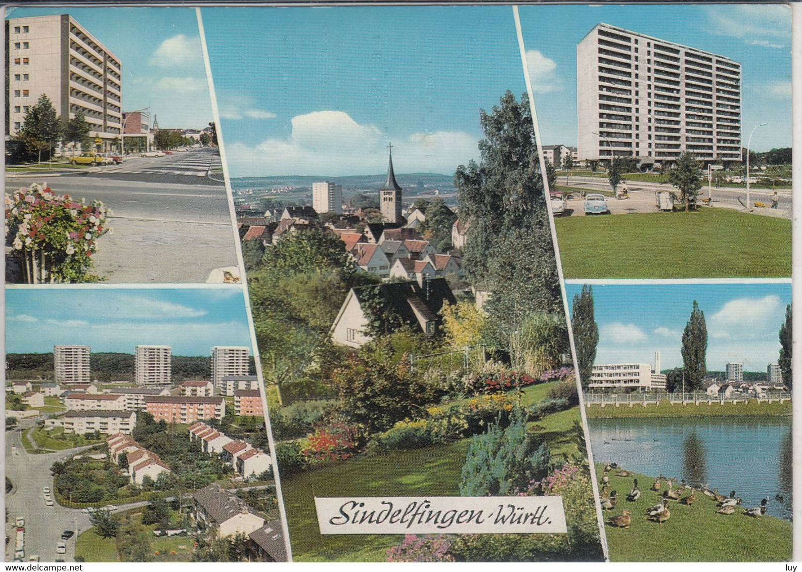 SINDELFINGEN - Würthemberg,  Mehrfachansichten  Um  1970 - Sindelfingen