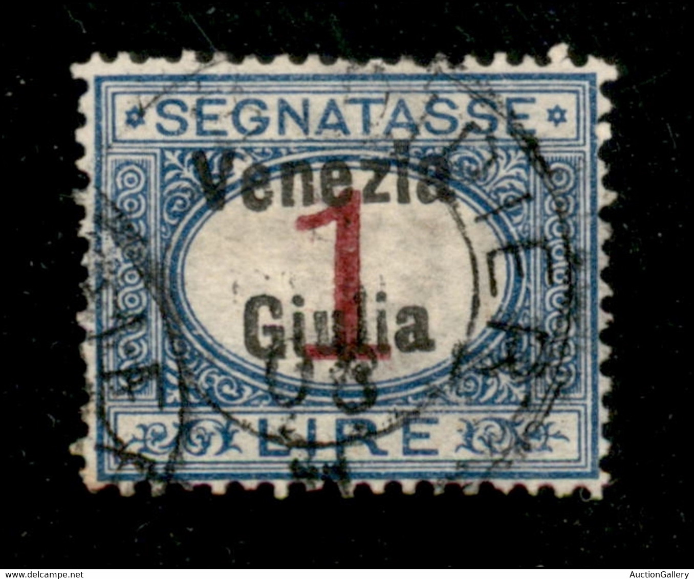Occupazioni I Guerra Mondiale - Venezia Giulia - 1919 - 1 Lira (7) Usato - Ottimamente Centrato (1.200+) - Other & Unclassified