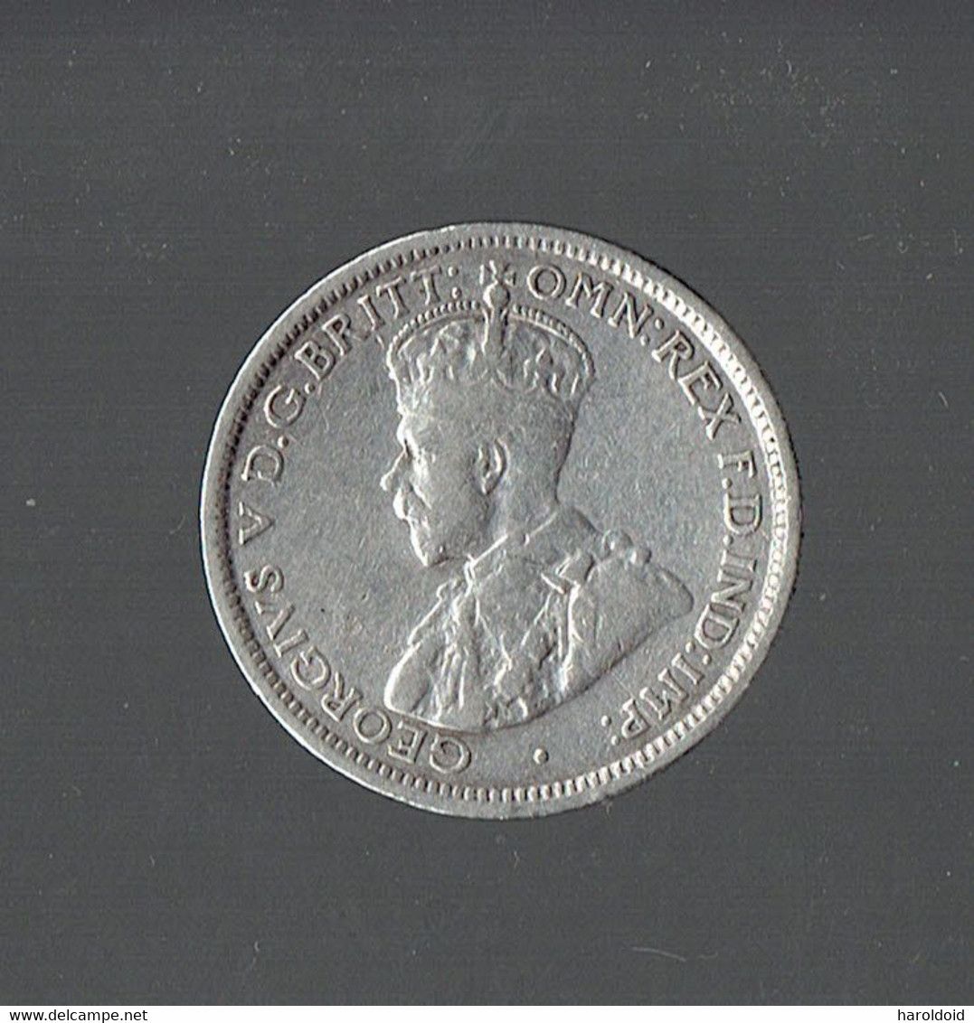 AUSTRALIE GEORGES V SIX PENCE 1920 - TB - Sixpence