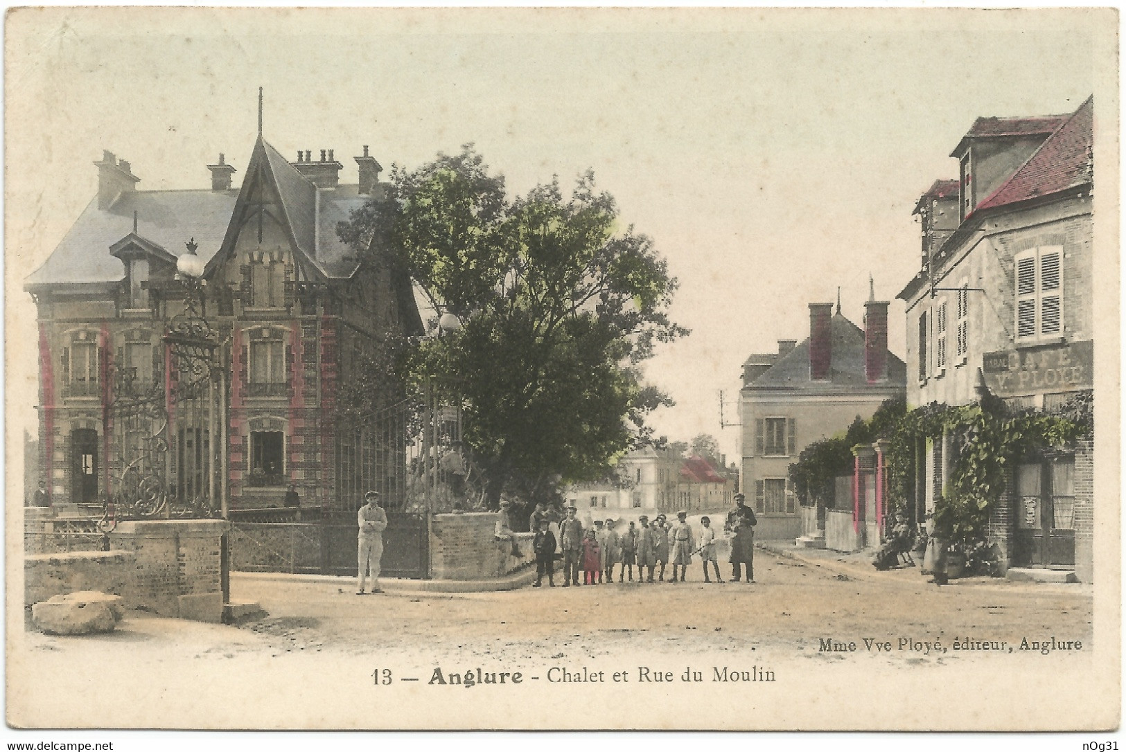 51 - Chalet Et Rue Du Moulin - Anglure