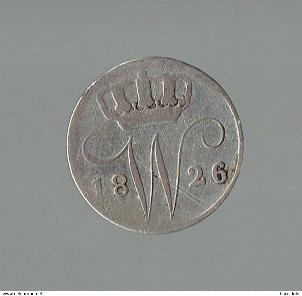 PAYS BAS - 5 CENT 1826 B - B à TB - 1815-1840: Willem I