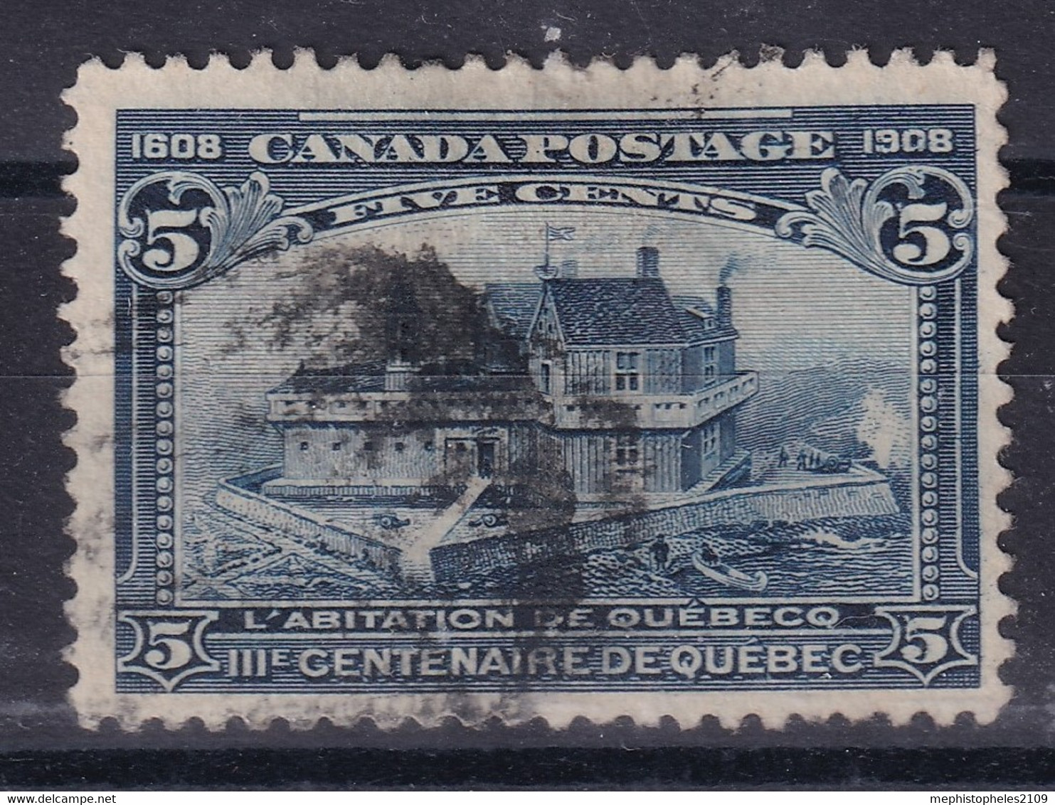 CANADA 1908 - Canceled - Sc# 99 - Usados