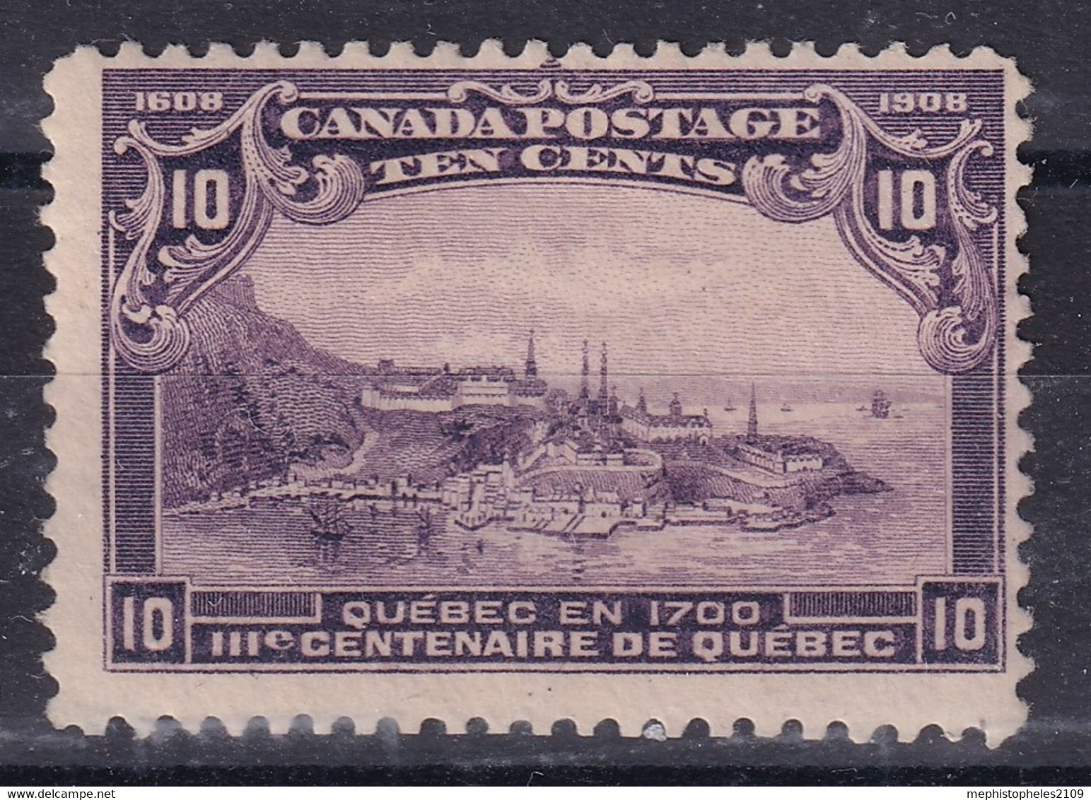 CANADA 1908 - MLH - Sc# 101 - Unused Stamps
