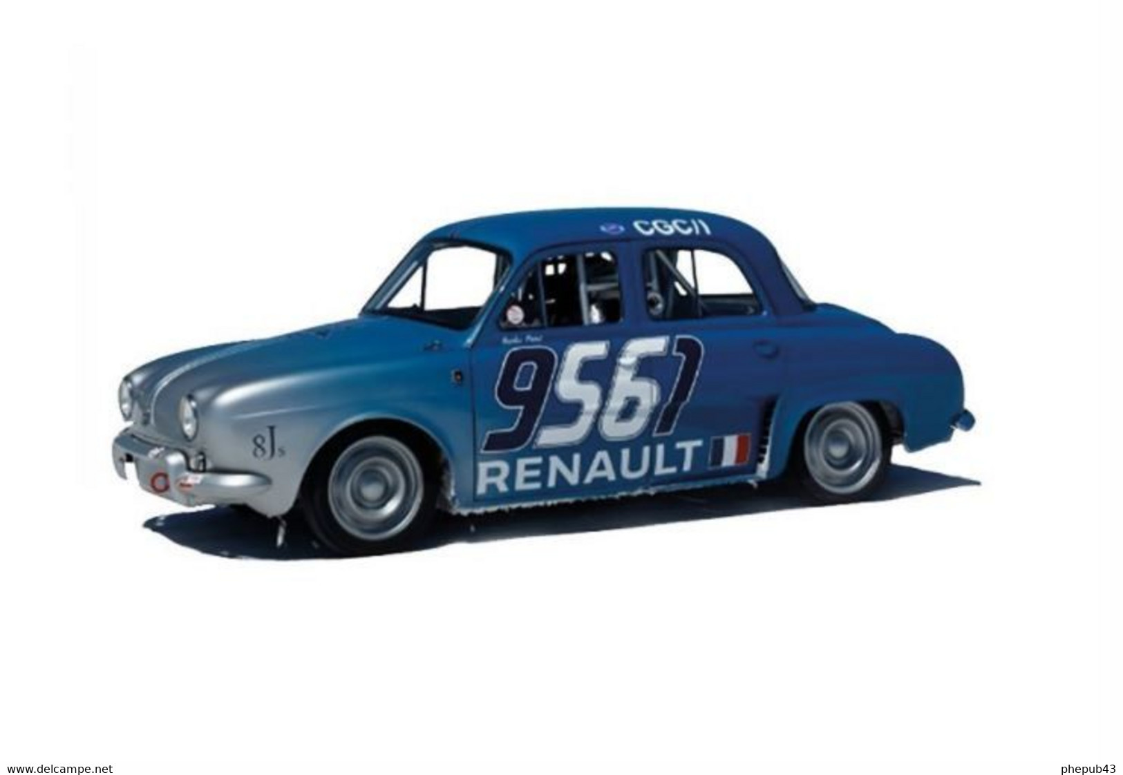 Renault Dauphine - Nicolas Prost - Speed Legend Bonneville 2016 #9561 - Bizarre - Bizarre