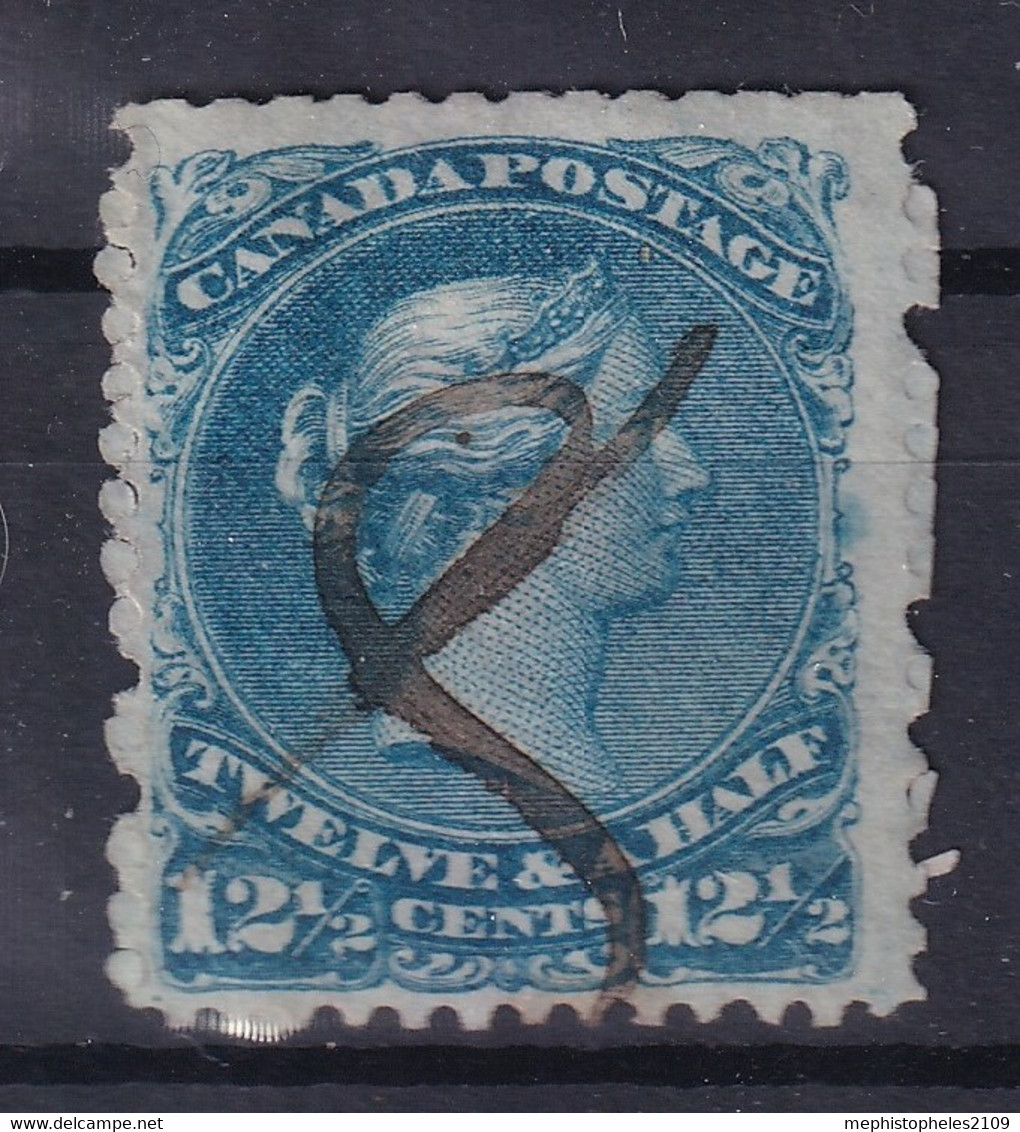 CANADA 1868 - Canceled - Sc# 28 - Oblitérés