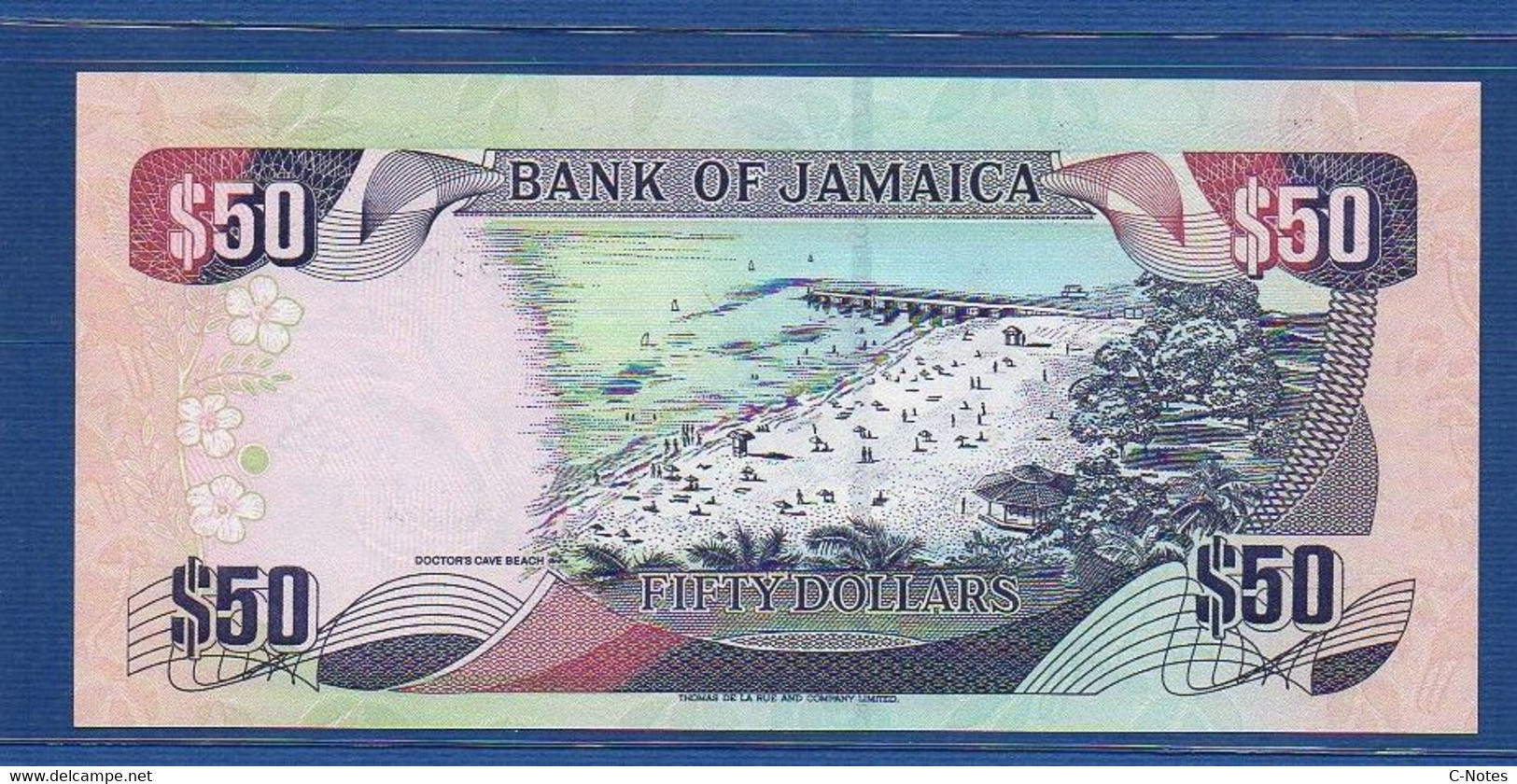 JAMAICA - P.79e – 50 Dollars 2004 UNC, Serie KJ936491 - Jamaique