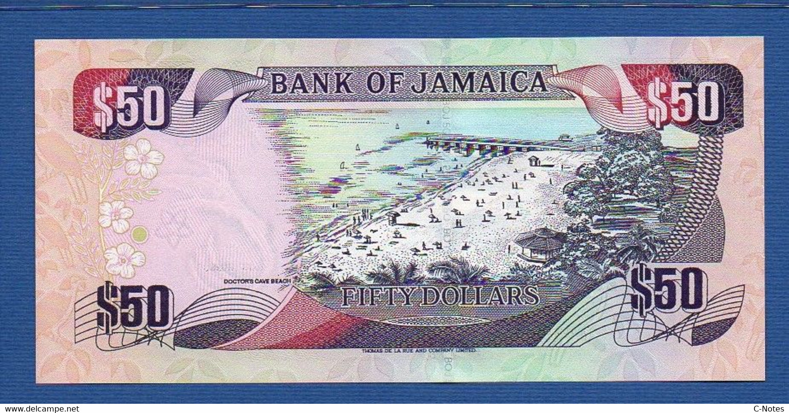 JAMAICA - P.79c – 50 Dollars 2002 UNC, Serie EX493830 - Jamaique