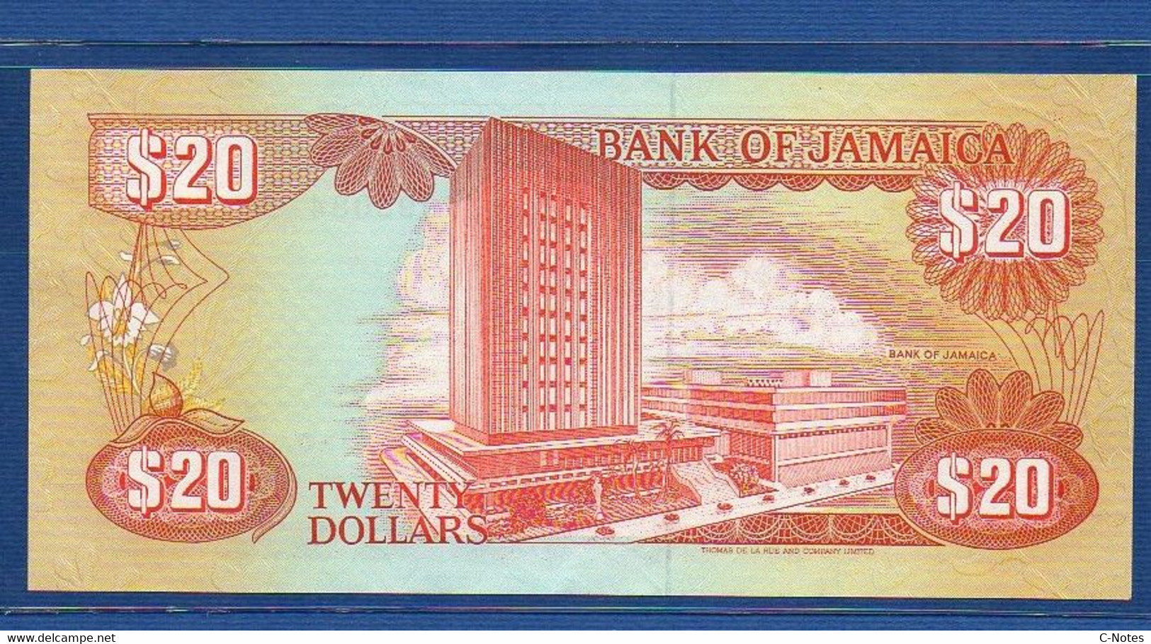 JAMAICA - P.72c – 20 Dollars 1995 UNC-, Serie JY093084 - Jamaica