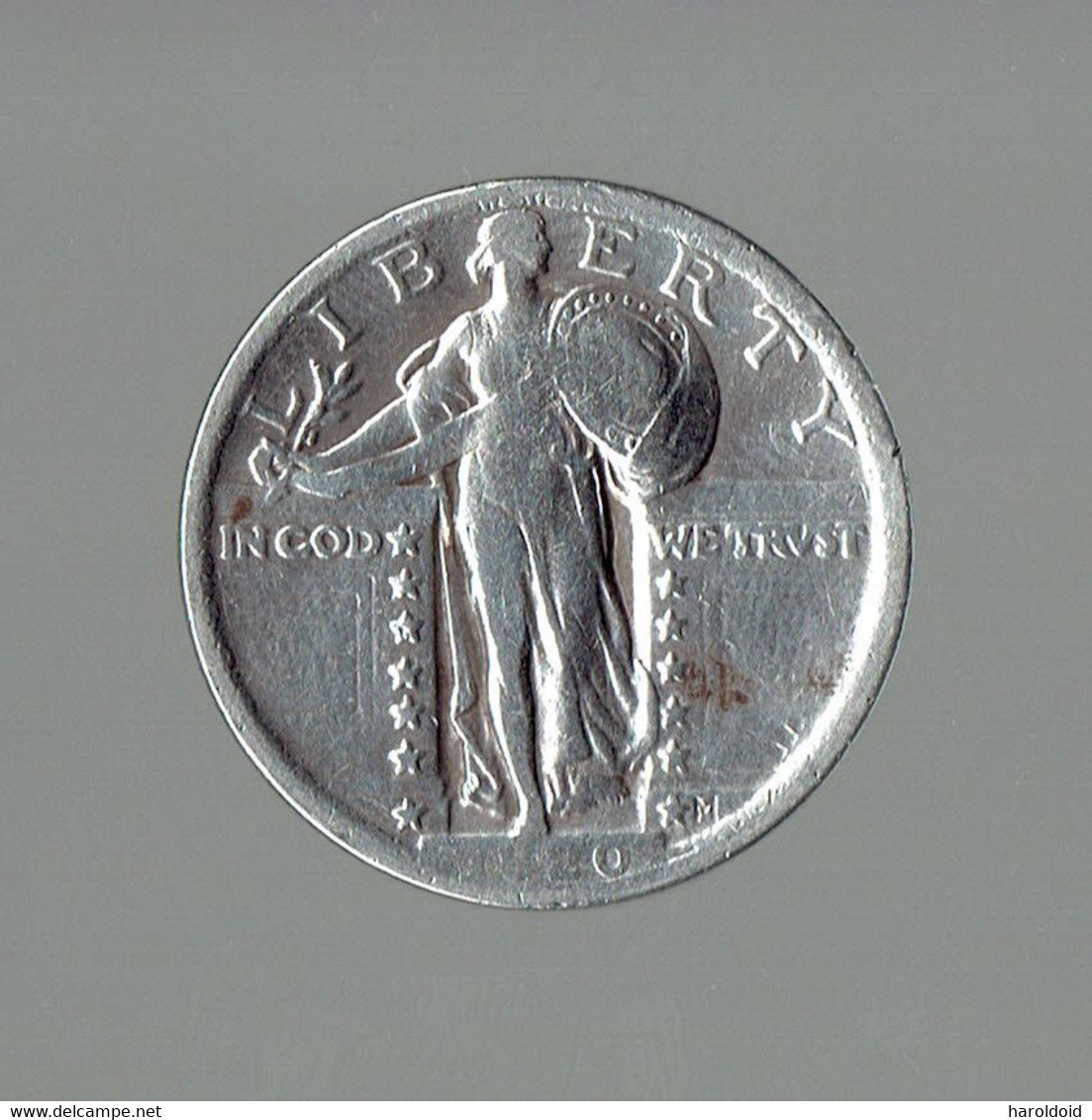 USA - 1/4 DOLLAR STANDING LIBERTY 1920 - B+ - 1916-1930: Standing Liberty (Libertà In Piedi)