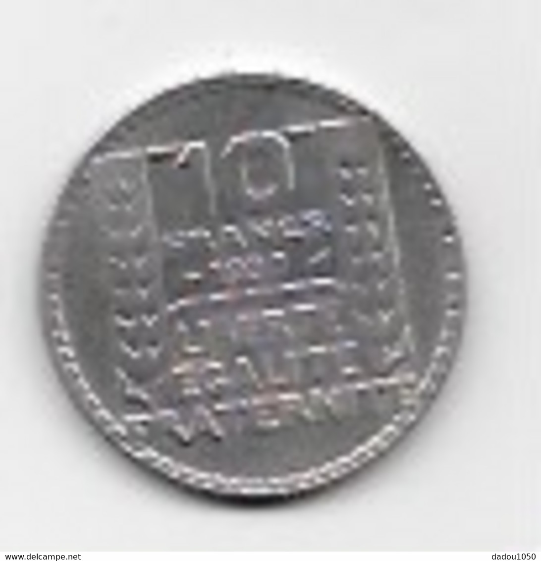 10 FRANCS Type Turin Argent 1930 - 10 Francs