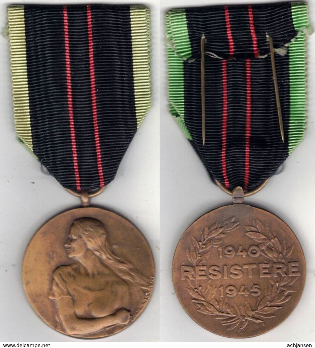 Belgique, Guerre 1940-1945 - Médaille De La Résistance Armée - Belgium