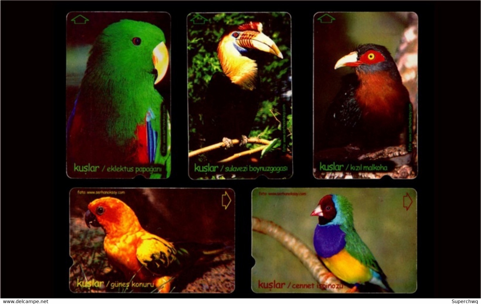 Turkey Phonecard，Animal，bird，11 Pcs - Türkei