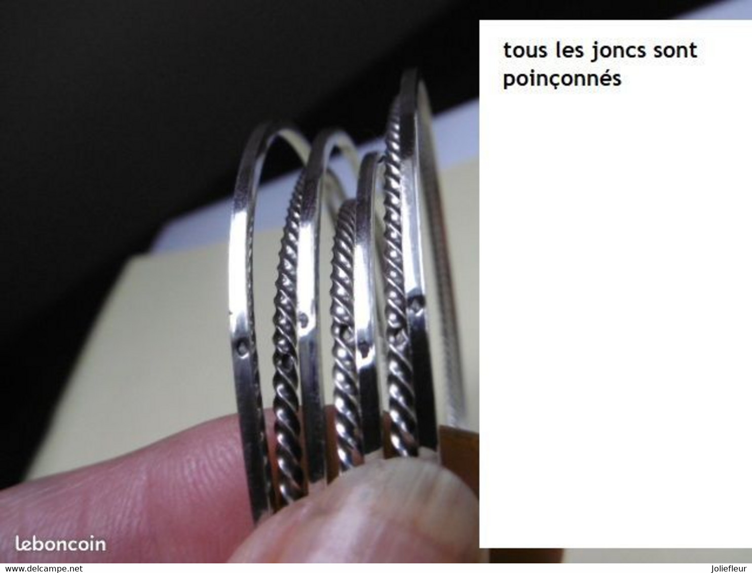 bracelet semainier en argent massif