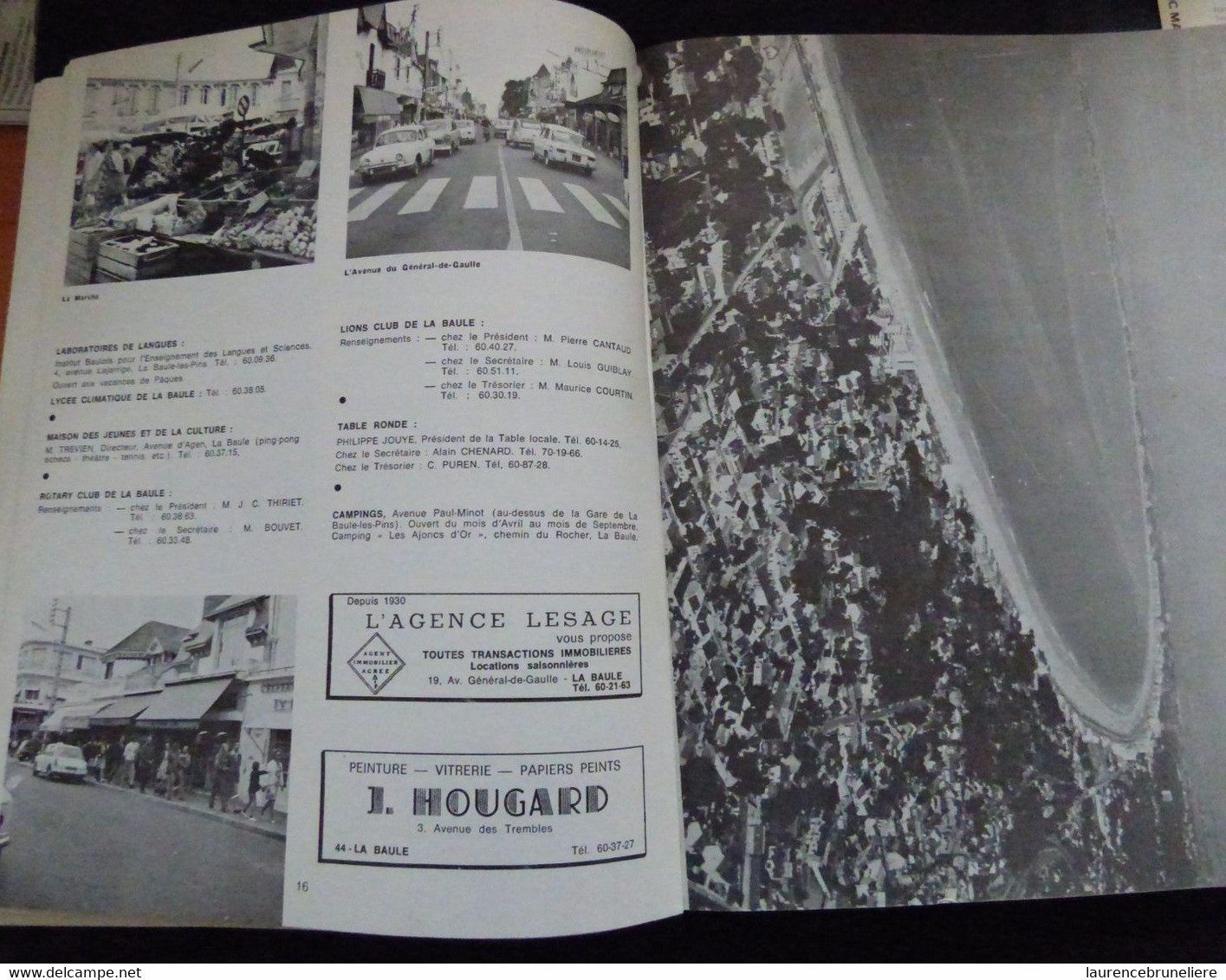 44 -   LA BAULE ESCOUBLAC - 1ER BULLETIN MUNICIPAL - 1972 - Dépliants Turistici