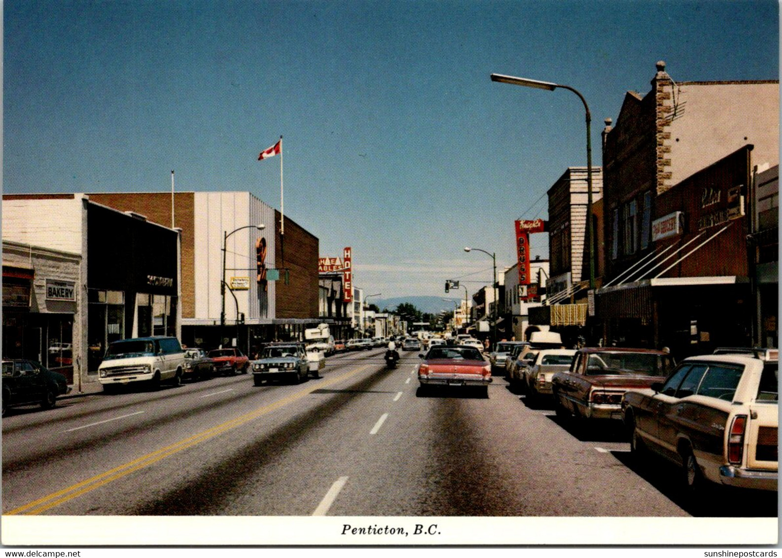 Canada Penticton Main Street Business Section - Penticton