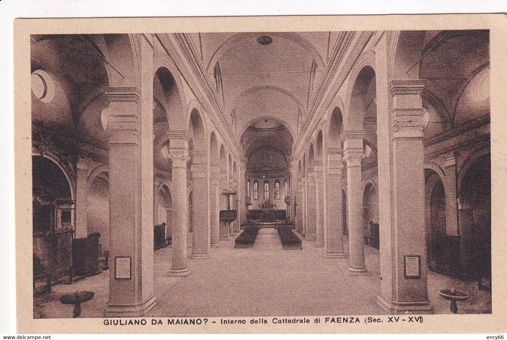 FAENZA INTERNO CATTEDRALE - Faenza