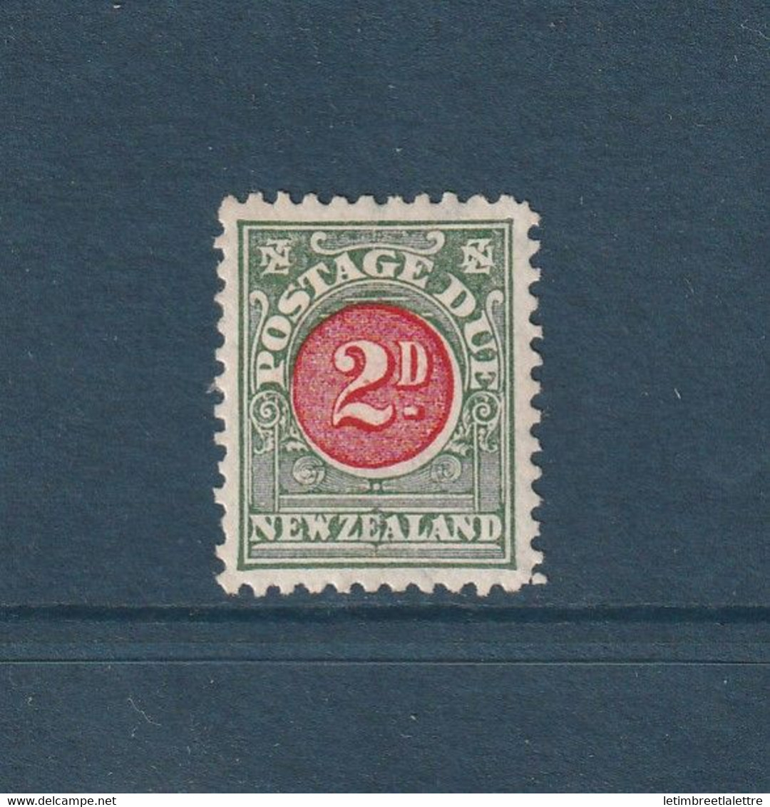 Nouvelle Zélande - Taxe - YT N° 15 * - Neuf Avec Charnière - Unused Stamps