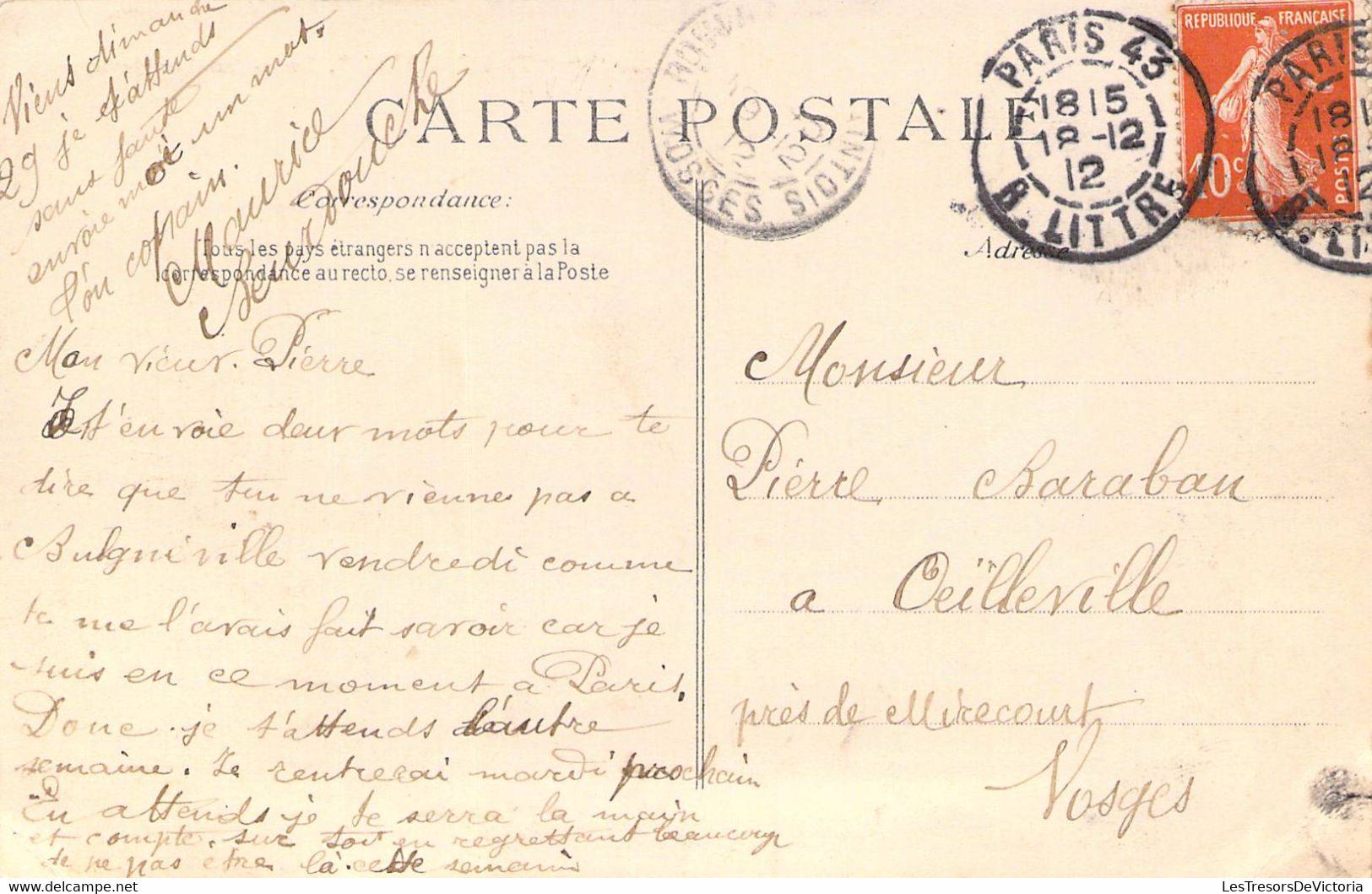 FRANCE - 91 - SAINT ELOI - LONGJUMEAU - Les Roseaux  - Carte Poste Ancienne - Longjumeau