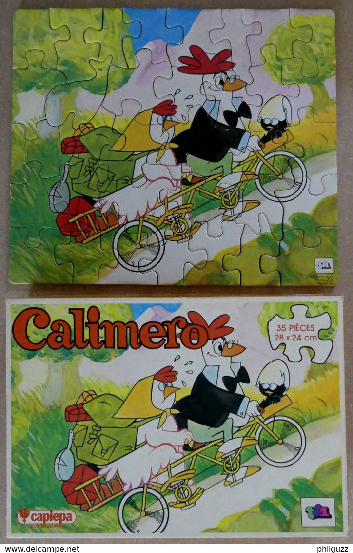 PUZZLE CALIMERO CAPIEPA 1978  -   COMPLET - Puzzles