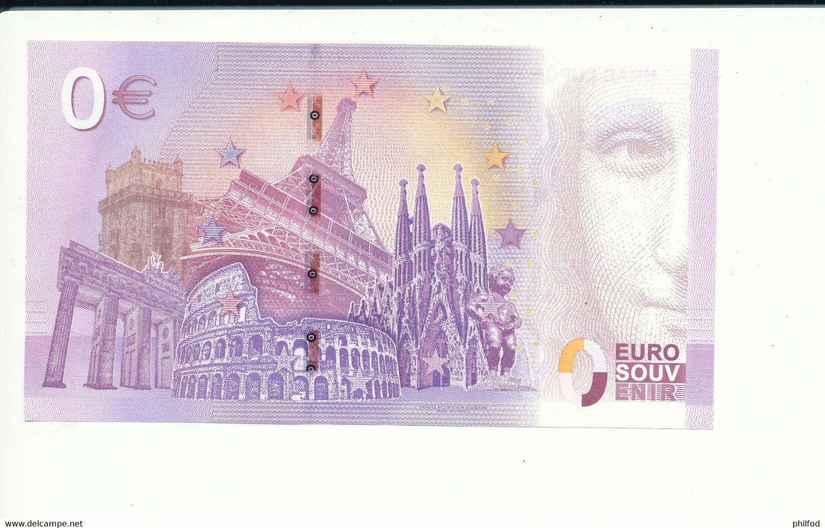 Billet Touristique 0 Euro - HRAD ĽUPČA   - EECN - 2020-1 - N° 7576 - Autres & Non Classés