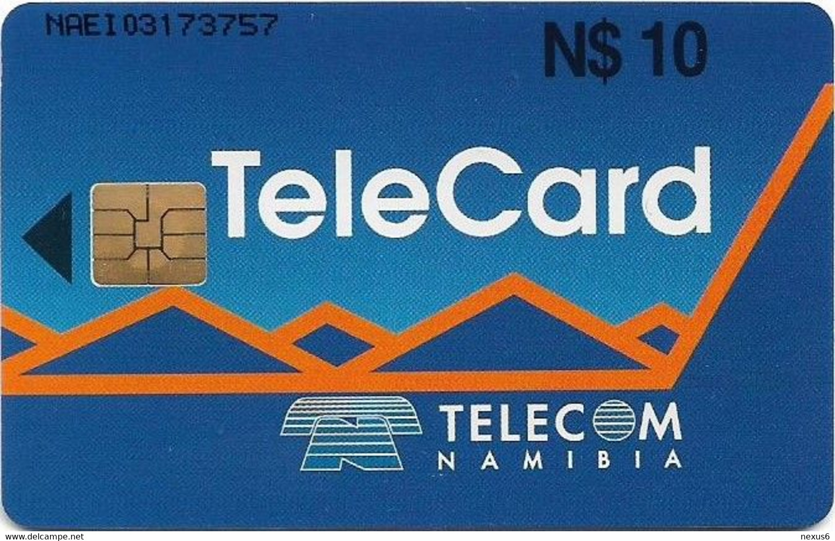 Namibia - Telecom Namibia Service On Demand, Hand & Handset, 2000, 10$, Used - Namibia