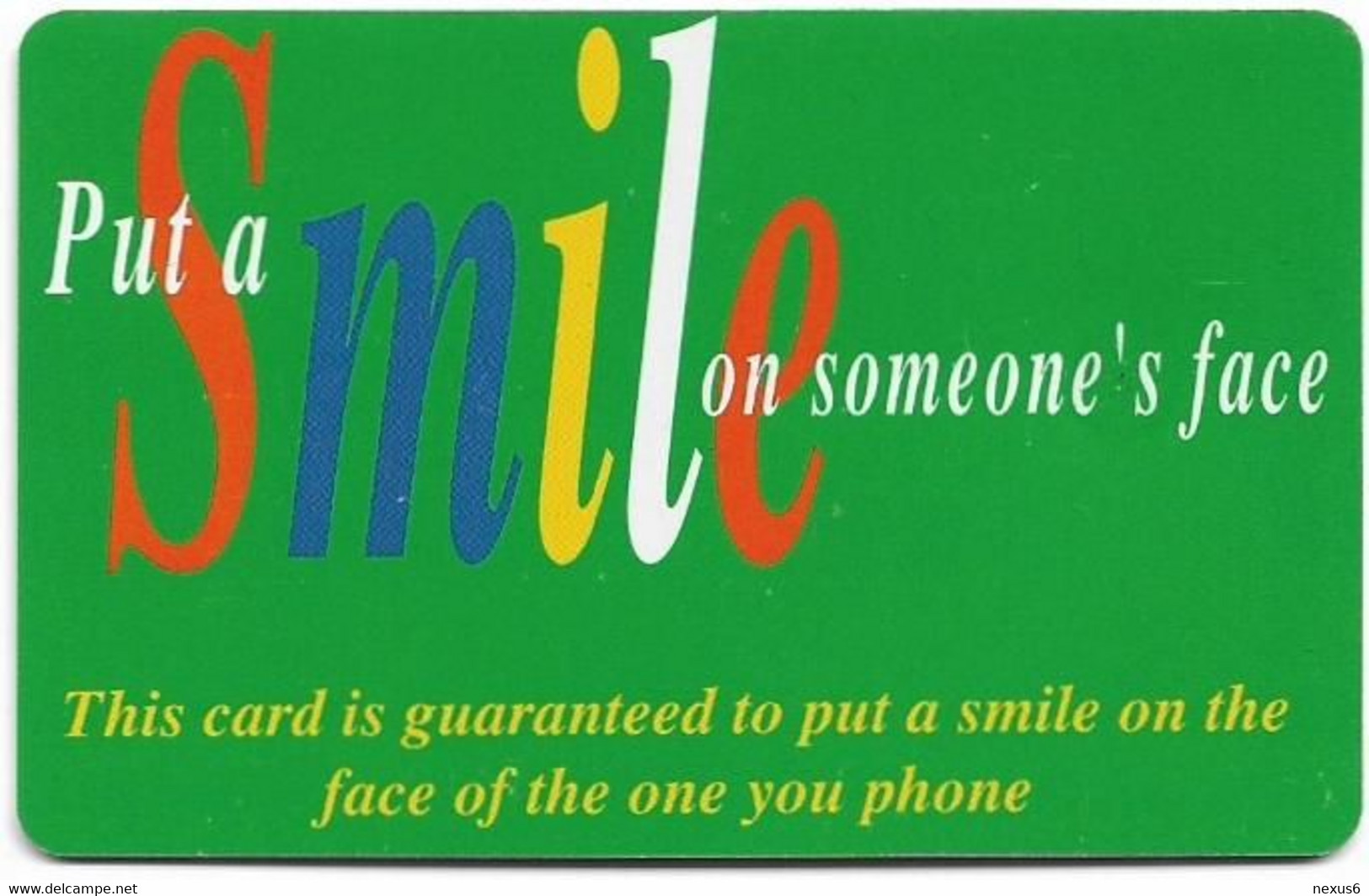 Namibia - Telecom Namibia - Put A Smile On Someone's Face, 10$, 50.000ex, Used - Namibië