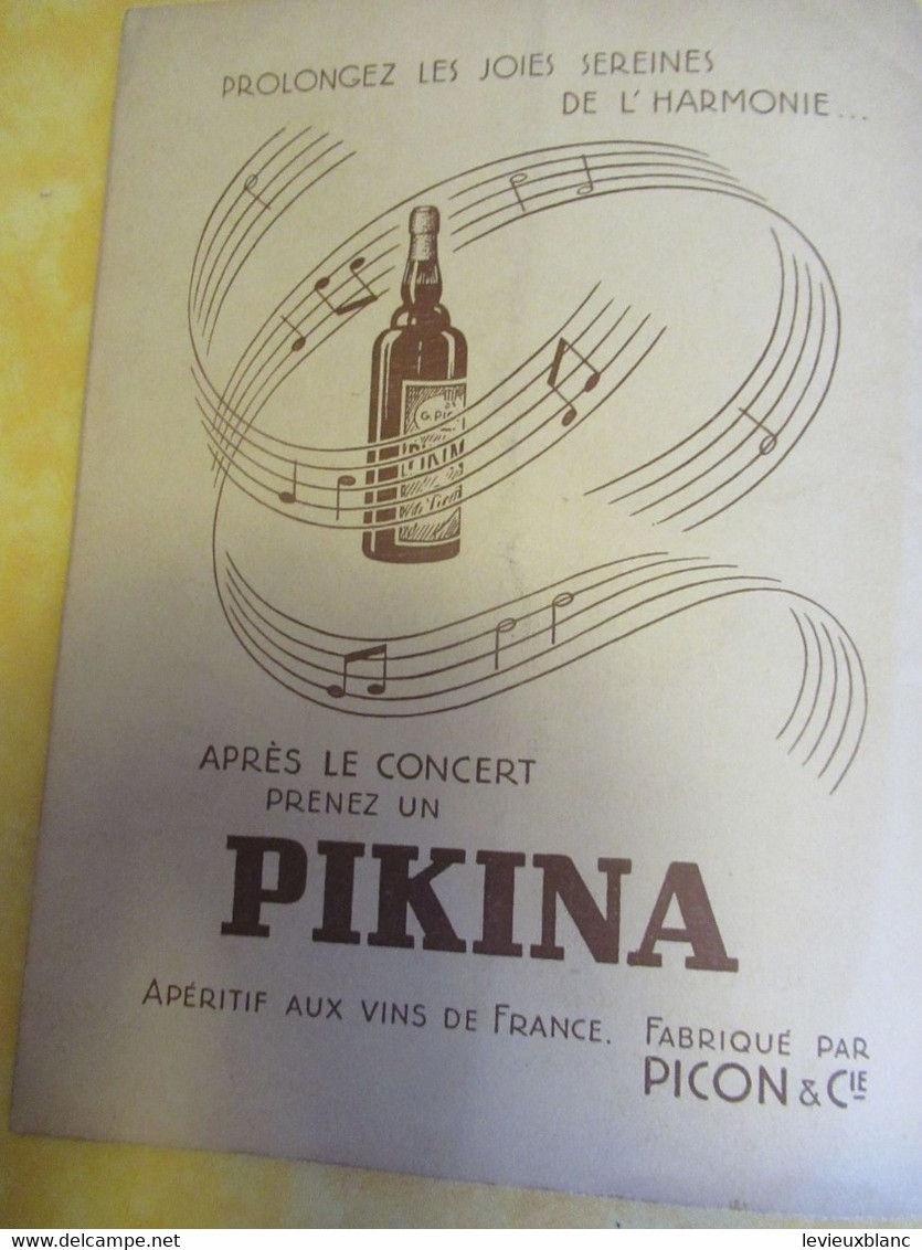 Programme ancien/Théâtre National de l'Opéra Comique/Concerts PASDELOUP/Festival RAVEL/A. Helmann/1938    PROG325