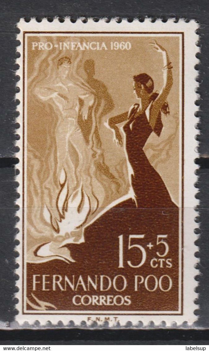 Timbre Neuf** De Fernando Poo De 1960 N°181 MNH - Fernando Po