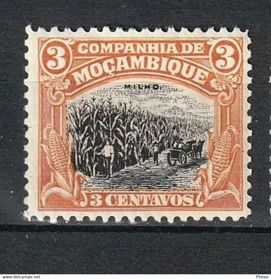 COMPANHIA DE MOÇAMBIQUE 1921_ 23 Nº 142- MH_ CMÇ439 - Andere & Zonder Classificatie