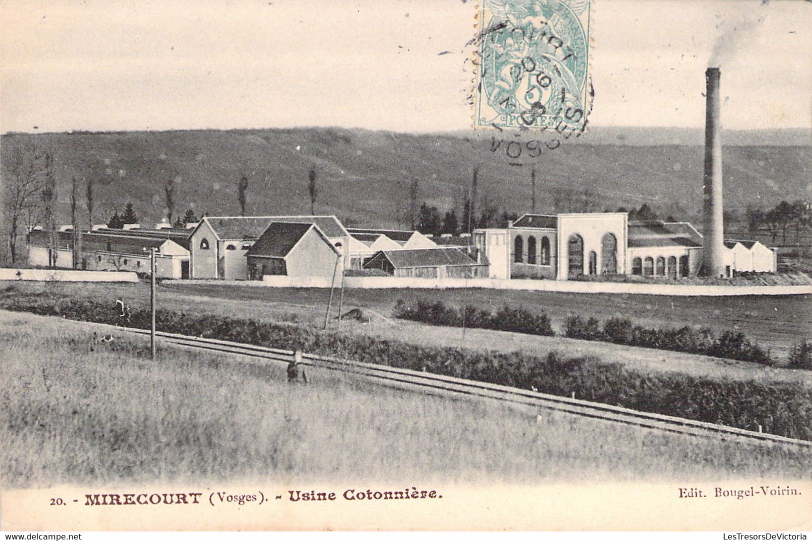 FRANCE - 88 - MIRECOURT - Usine Cotonière - Edition Bougel Voirin - Carte Postale Ancienne - Mirecourt