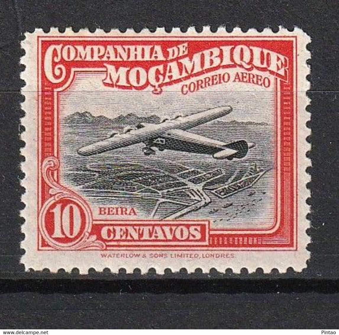 COMPANHIA DE MOÇAMBIQUE 1937 C.AÉREO Nº 12- MH_ CMÇ478 - Sonstige & Ohne Zuordnung