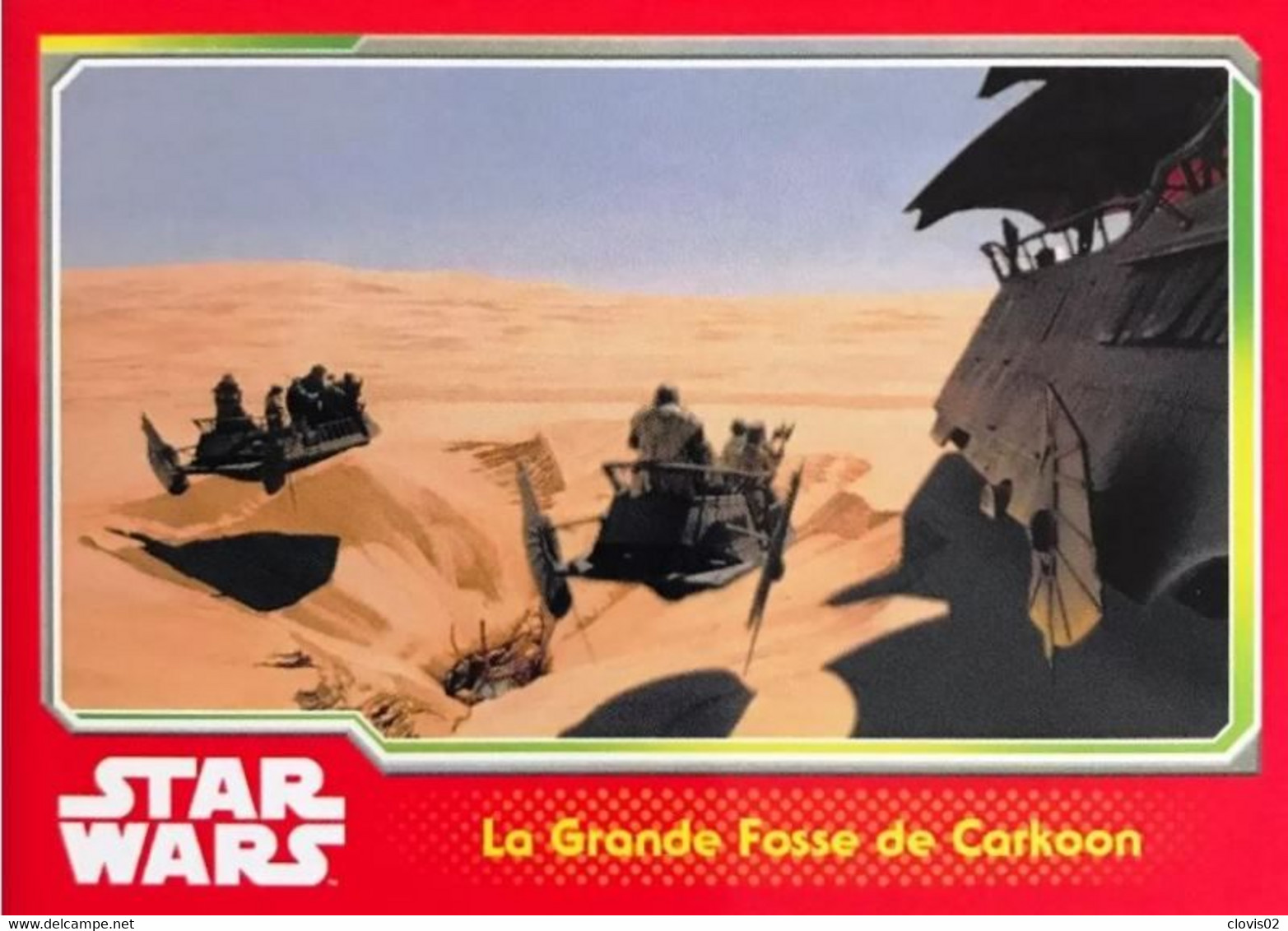 Trading Cards Topps N.110 - Voyage Vers Star Wars  Le Réveil De La Force - Star Wars