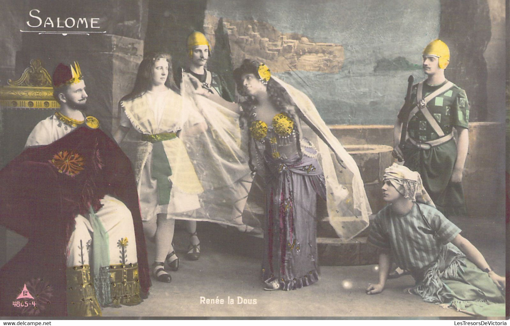 SPECTACLE - Théâtre - SALOME - Renée La Dous 4865 4 - Carte Postale Ancienne - Teatro