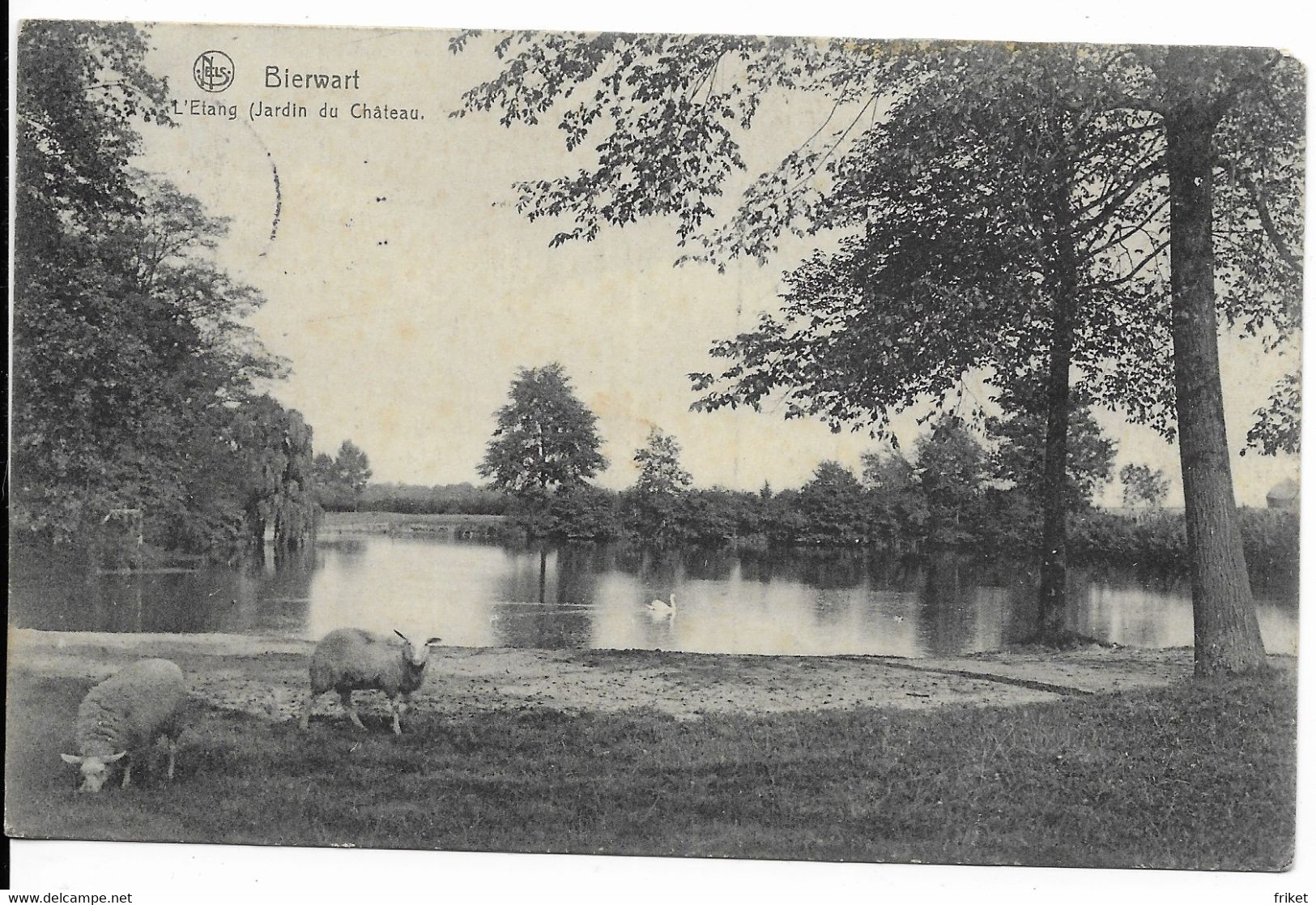 -2940 - BIERWART ( Fernelmont )    L'Etang  Jardin Du Chateau - Fernelmont