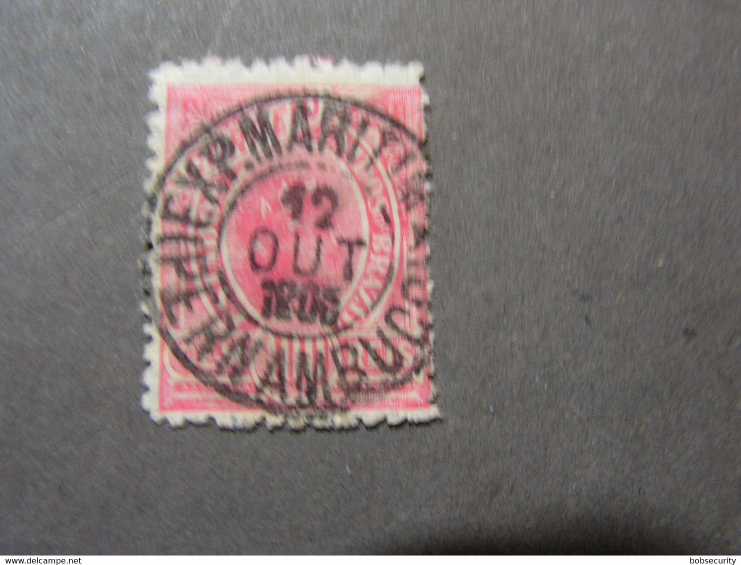 Brasilien Marke Mit Einem Vollstempel Pernambuco Maritim 1905 - Oblitérés