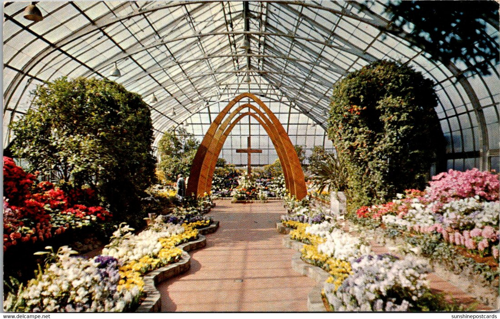 Ohio Cincinnati Eden Park Conservatory Annual Easter Display 1960 - Cincinnati