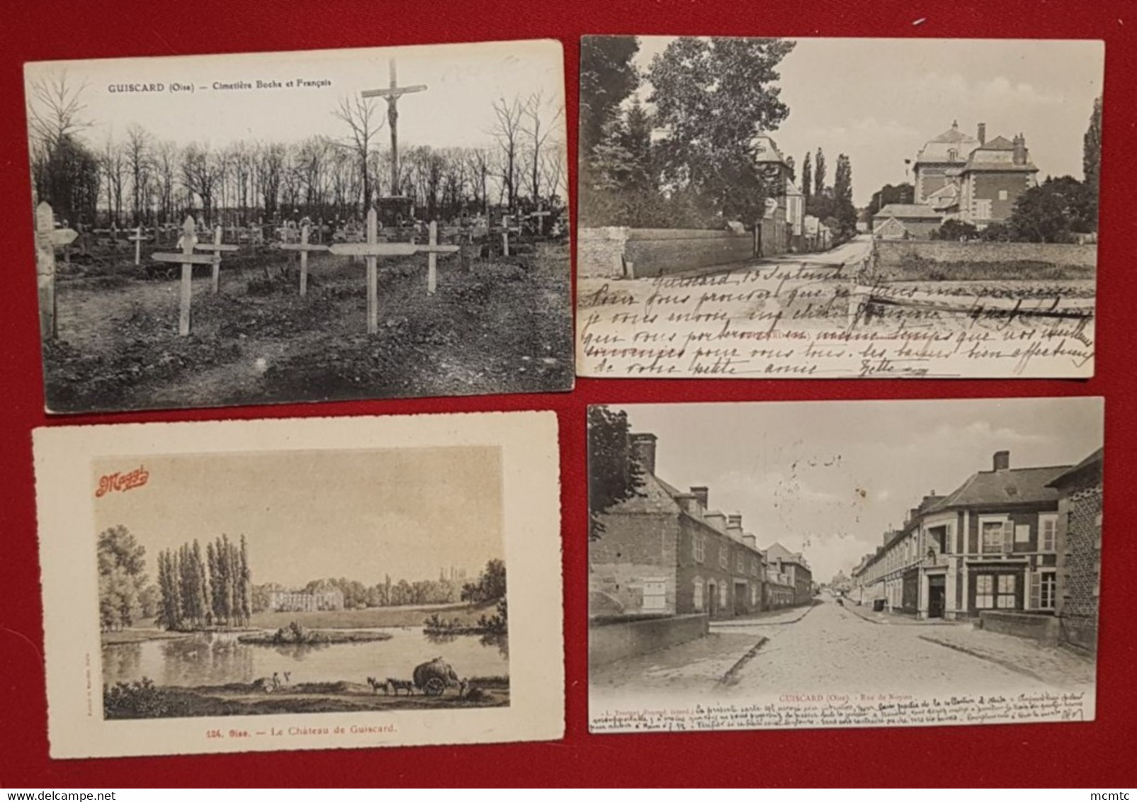 7 Cartes -  Guiscard  -( 60. Oise) - Guiscard