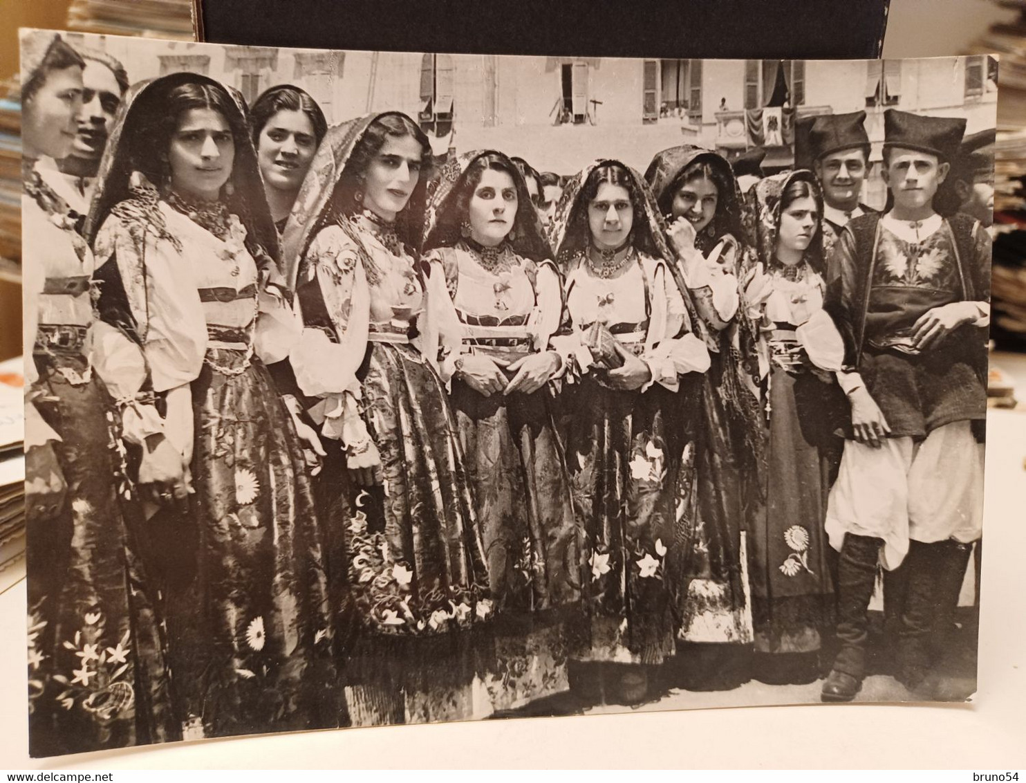 Cartolina Costumi Dorgali ,provincia Nuoro , Sardegna 1954 - Nuoro